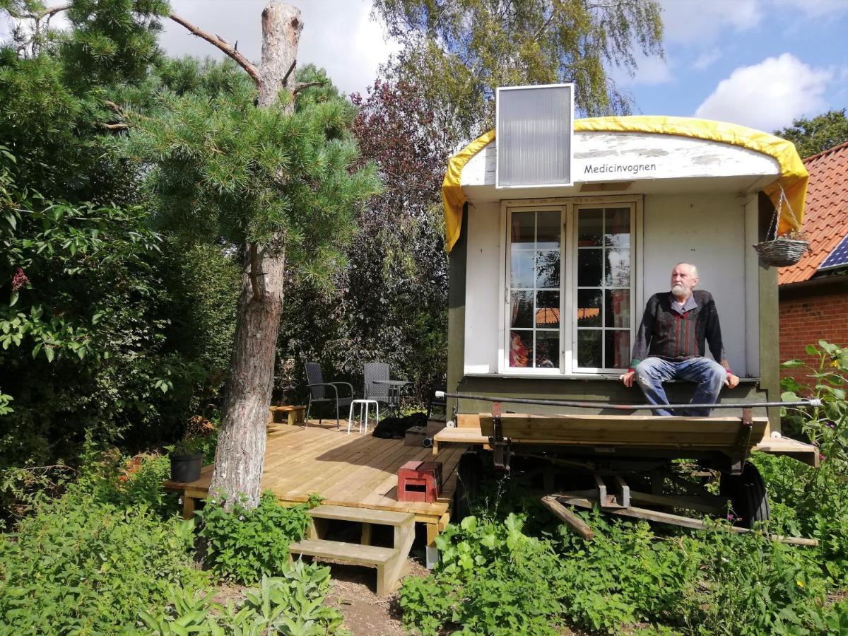 Shamanens Hule Bed and Breakfast Haslev Buitenkant foto